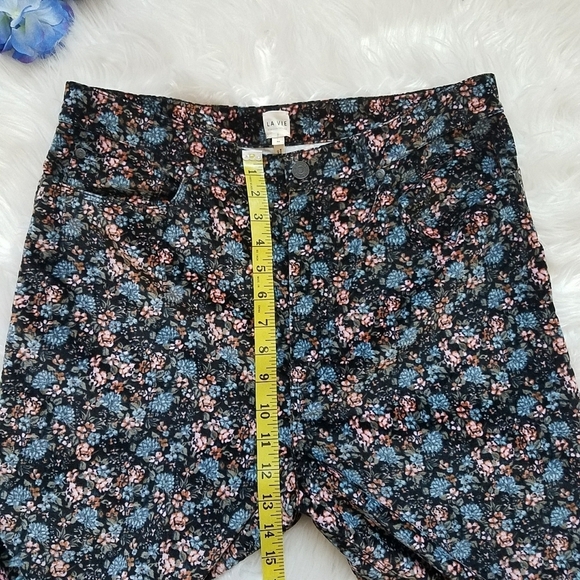 Rebecca Taylor La Vie High Rise Lisette Velveteen Pants - Picture 7 of 11